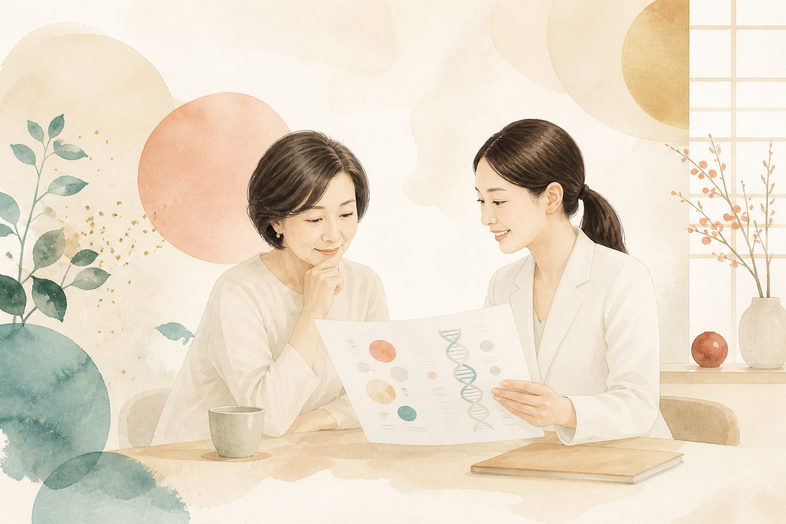 遺伝子検査の結果